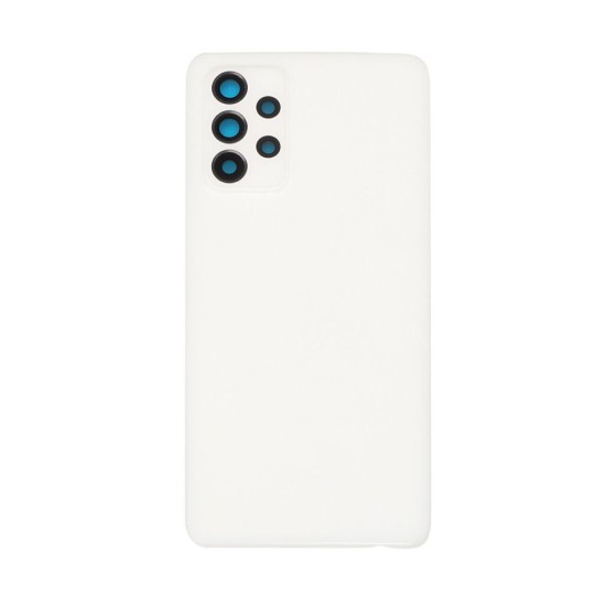 Back Cover+Camera Lens Samsung Galaxy A52 4G/A525 White Back Cover+Camera Lens Samsung Galaxy A52 4G/A525 White